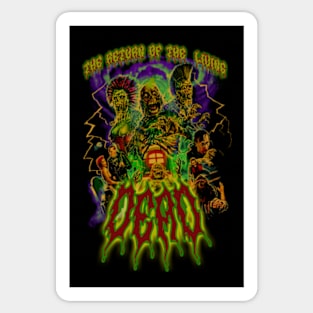 The Return Of The Living Dead, Vintage Horror. (Version 1) Sticker